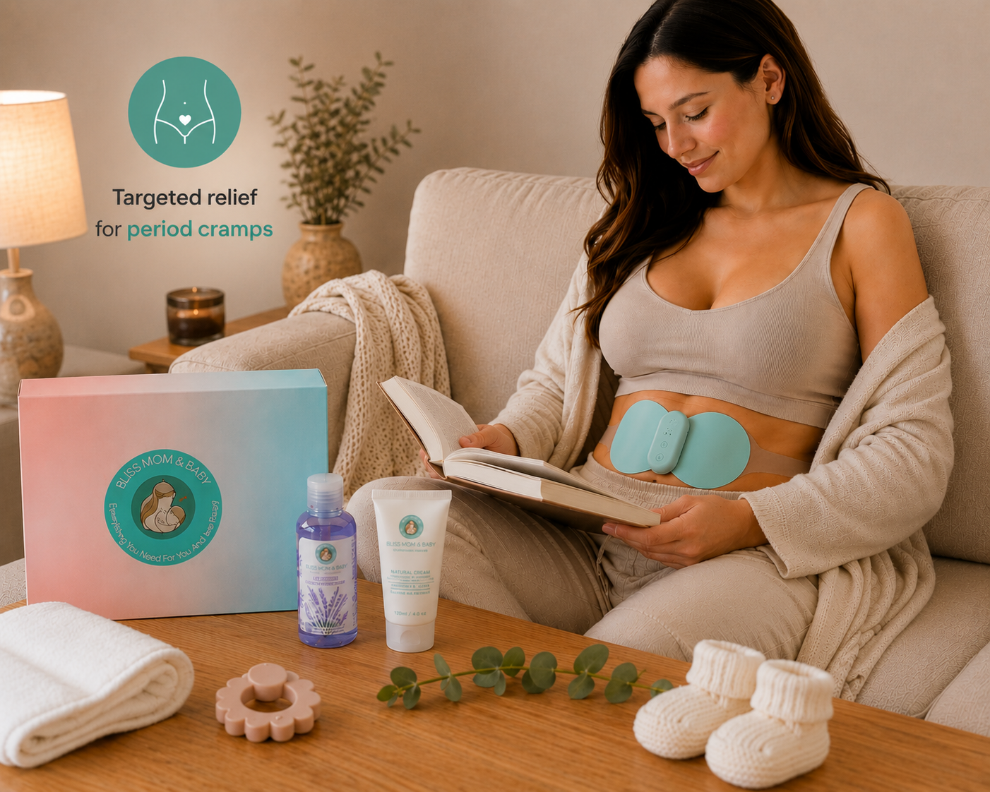 Bliss Mom & Baby Wireless Heating TENS Massager